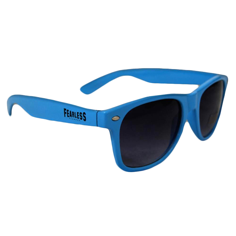 Fearless Logo Blue Sunglasses