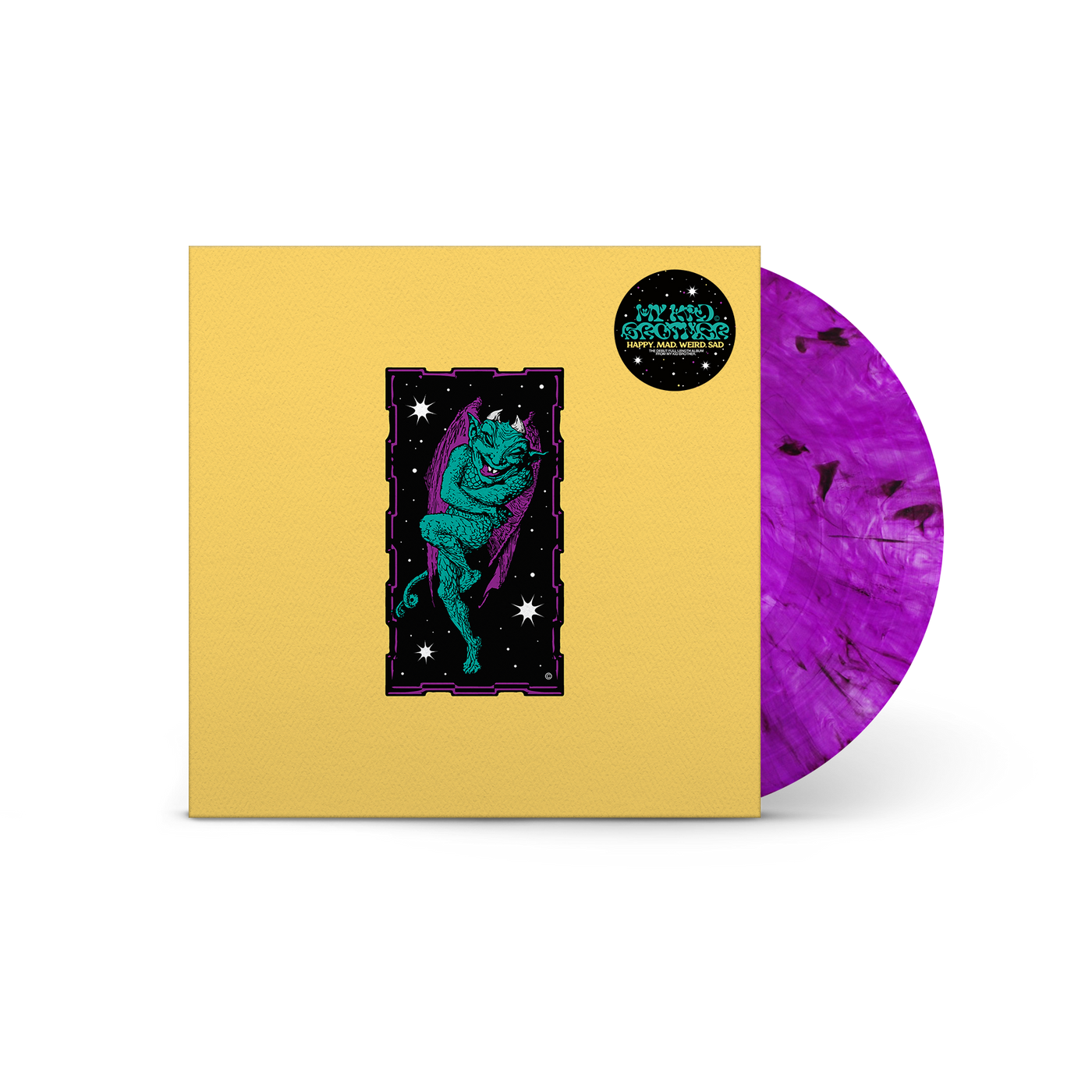 "Happy.Mad.Weird.Sad" Purple Smoke LP