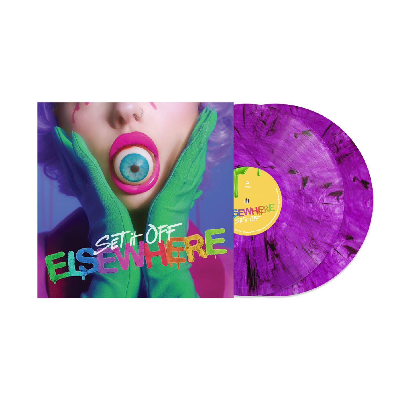 "Elsewhere" Purple Smoke Vinyl