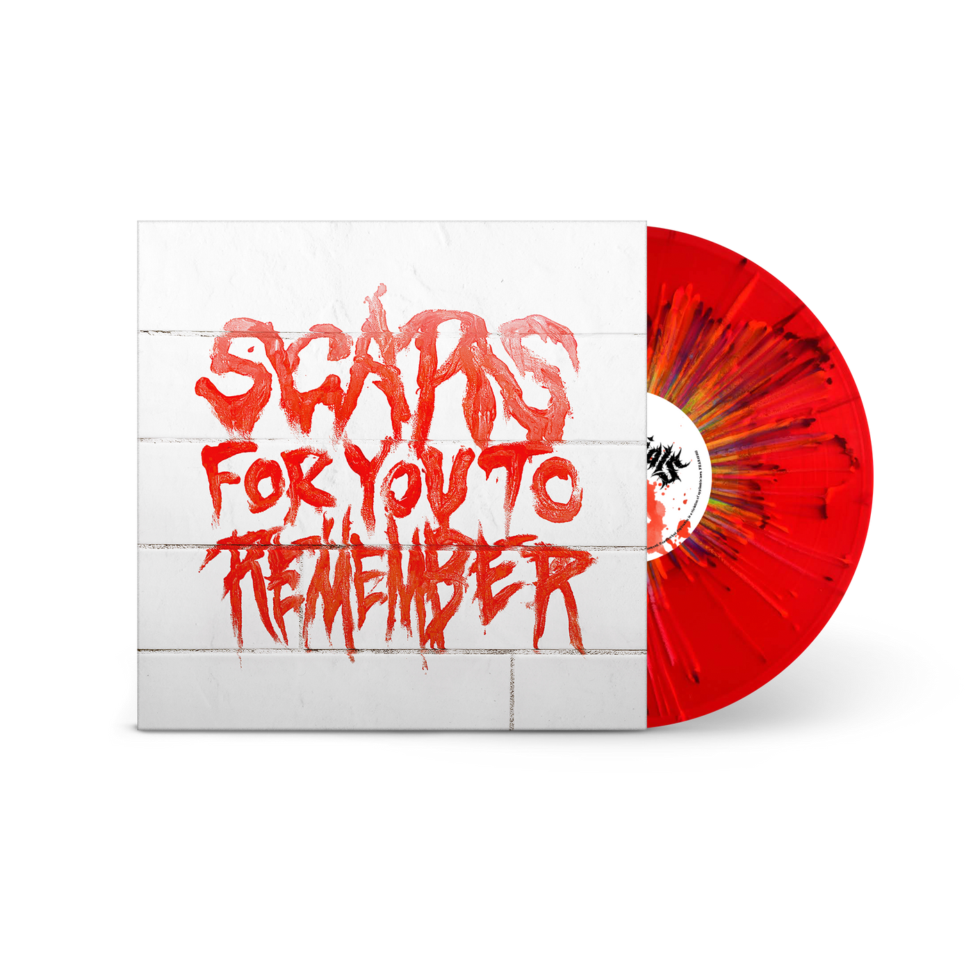 "Scars For You To Remember" Translucent Red Splatter Vinyl