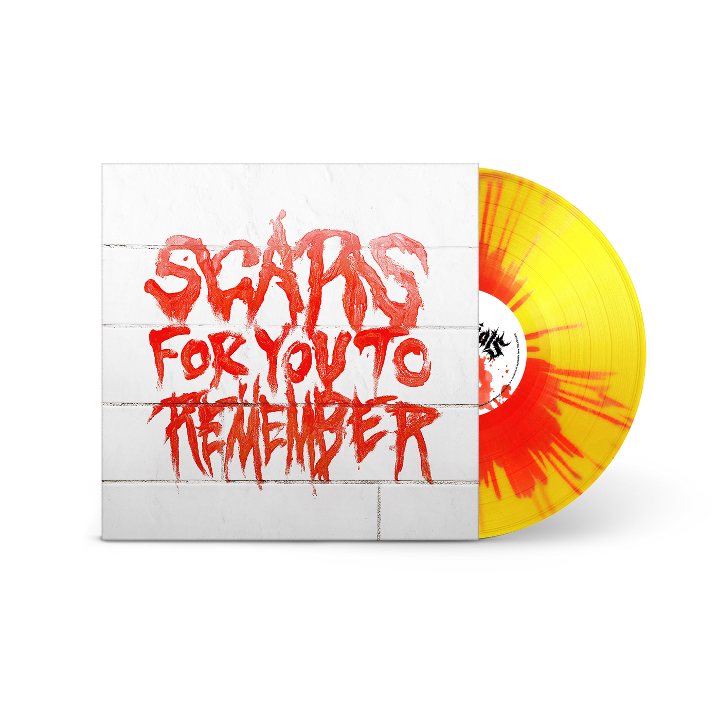"Scars For You To Remember" Yellow + Orange Splatter Vinyl