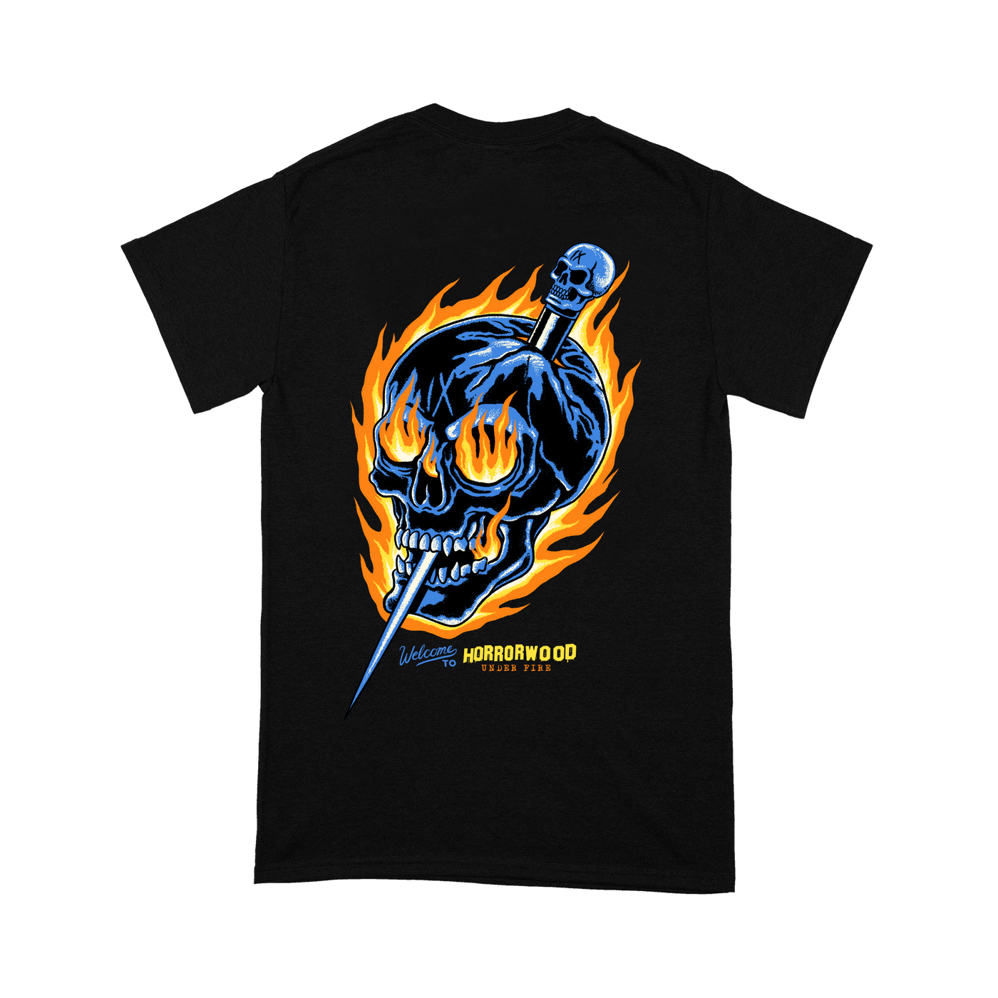 "Flaming Skull" T-Shirt