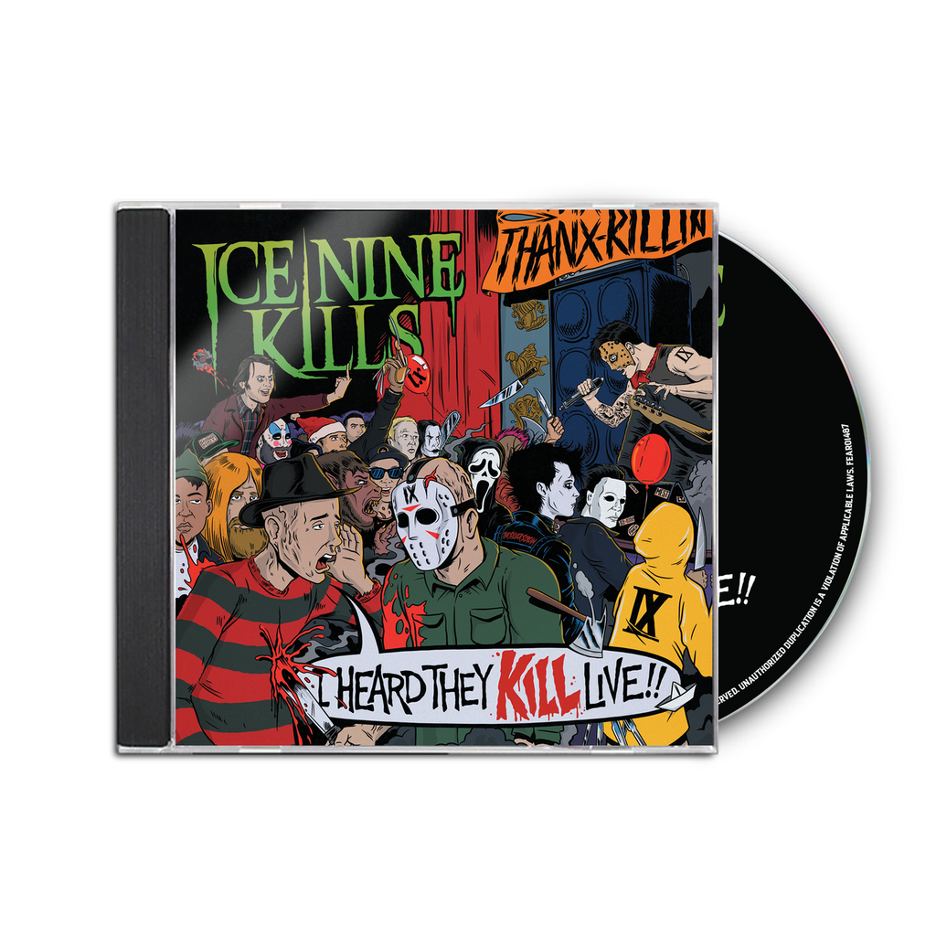 Ice Nine Kills – I Heard They Kill Live! CD – Fearless Records
