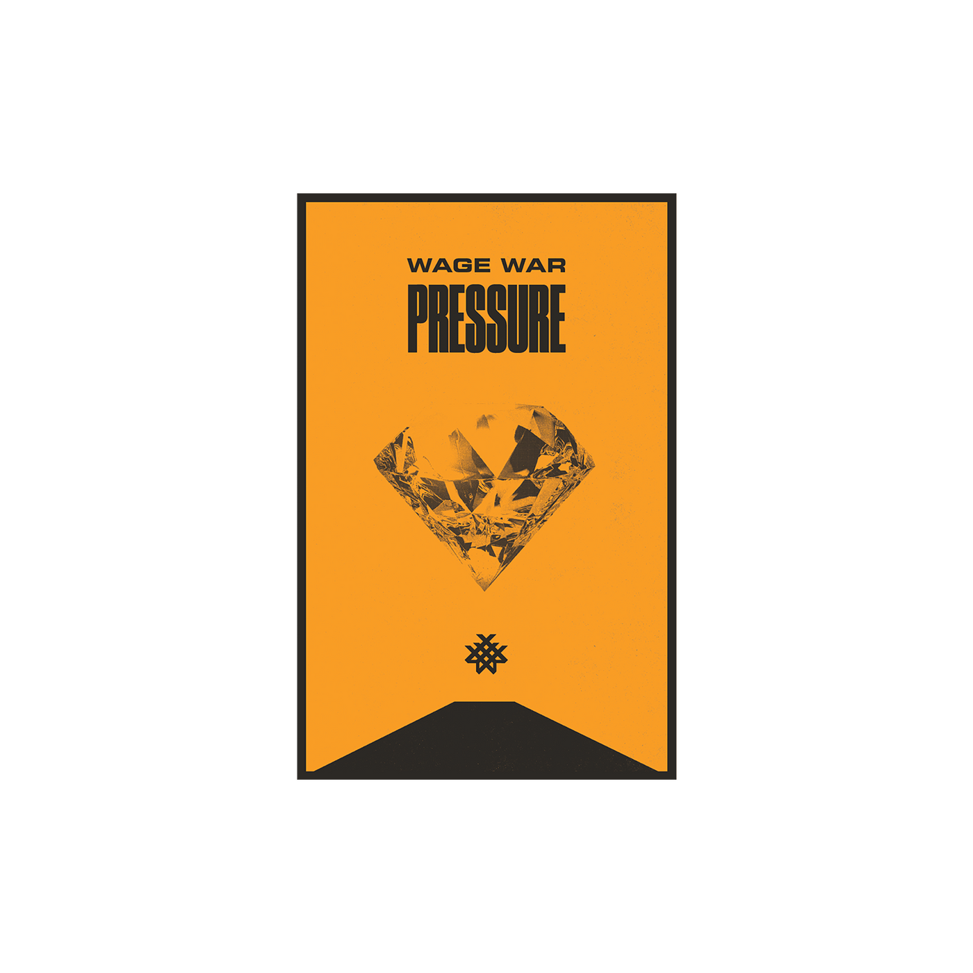 Pressure Screen Printed Poster