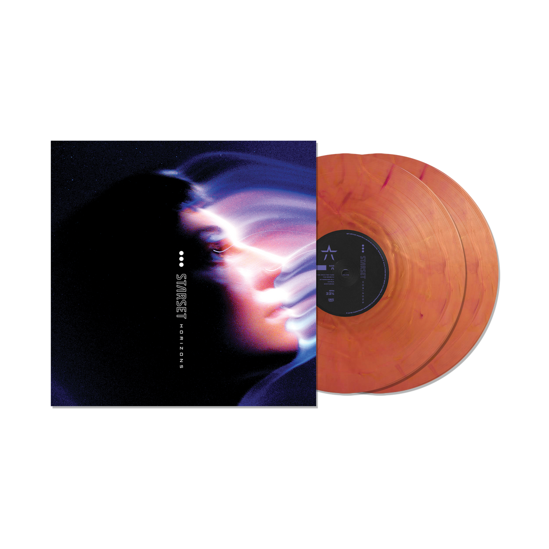 "Horizons" Marbled Sunburst Orange LP